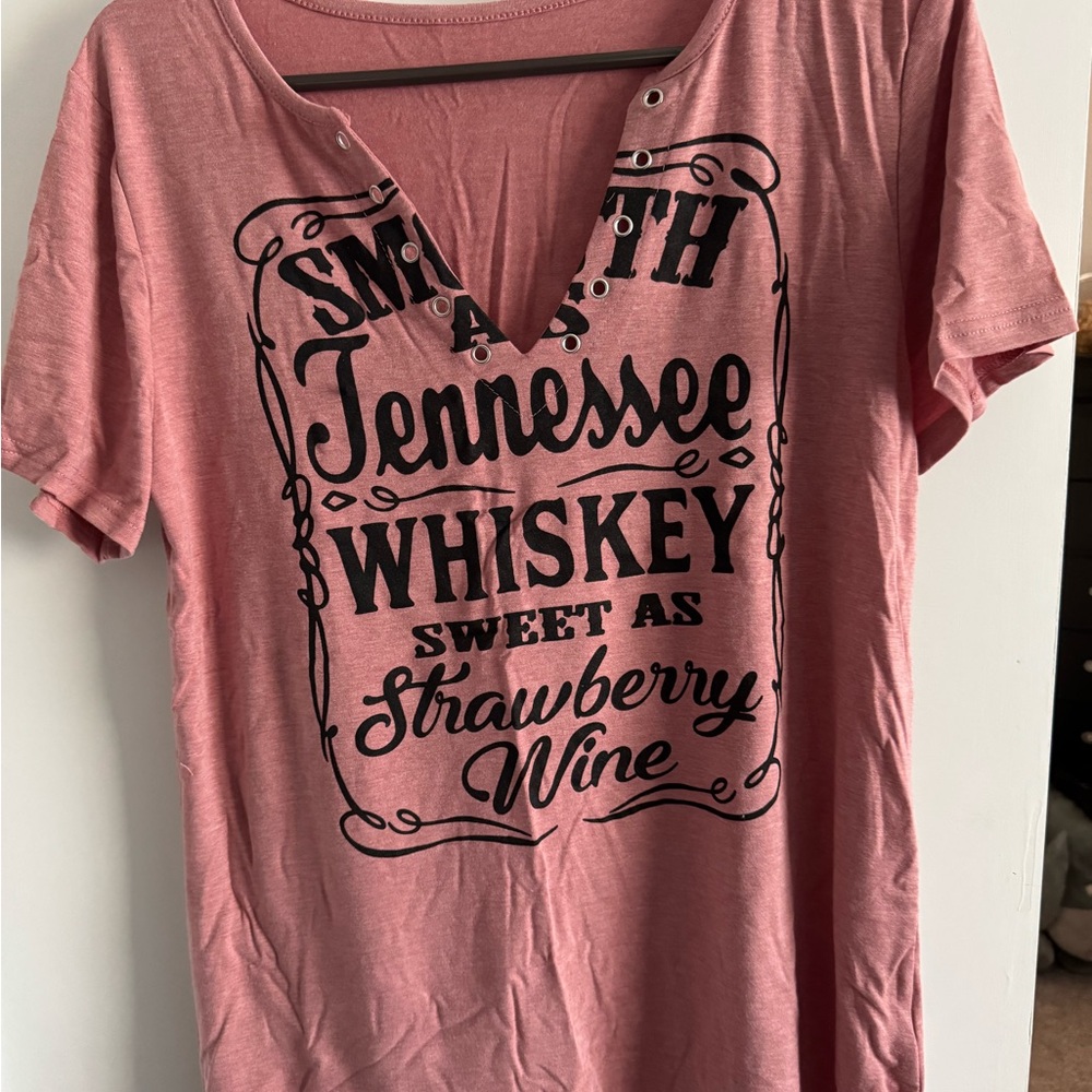 Pink Graphic Tee